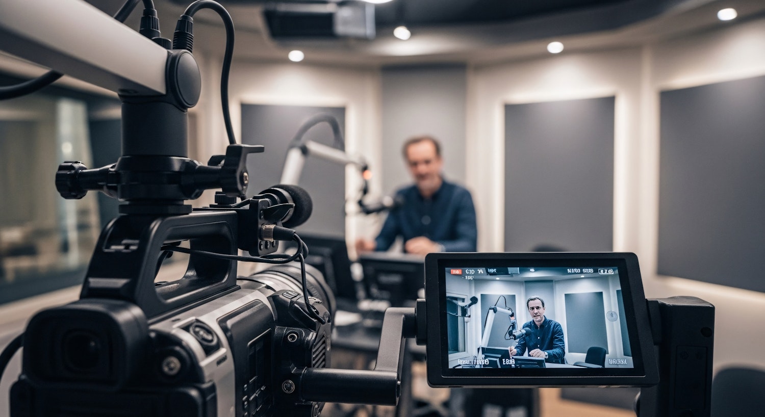 Real‑life shot of a small business owner filming a product video to illustrate the article's audience.